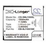 Samsung Galaxy J1 Duos Battery 3.85V 1850mAh - Compatible Replacement