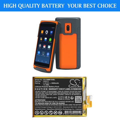 Sunmi M1 Battery 3.8V 3000mAh - Compatible Replacement