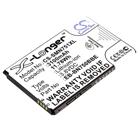 Samsung Galaxy Note 3 Neo Duos Battery 3.8V 3100mAh - Compatible Replacement