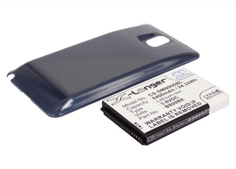 Samsung Galaxy Note III Battery 3.8V 6400mAh - Compatible Replacement