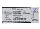 Samsung Galaxy Note Edge Battery 3.8V 3000mAh - Compatible Replacement
