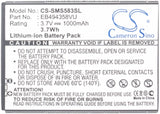 Samsung Galaxy S Mini Battery 3.7V 1000mAh - Compatible Replacement