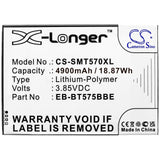 Samsung Galaxy Tab Active 3 8.0 2020 Battery 3.85V 4900mAh - Compatible Replacement