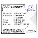 Samsung Galaxy Xcover Pro Battery 3.85V 3950mAh - Compatible Replacement