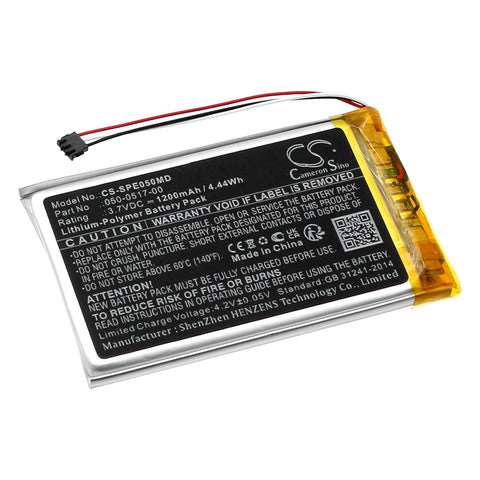 Spacelabs EVO 4 Battery 3.7V 1200mAh - Compatible Replacement