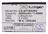 Sierra Wireless AirCard SW760 Battery 3.7V 2000mAh - Compatible Replacement