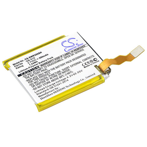 Sony 1588-0911 Battery 3.7V 280mAh - Compatible Replacement