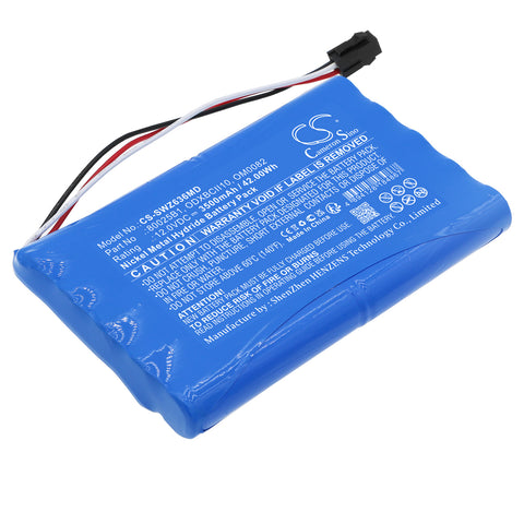 Smiths Advisor Patient Monitor 12-636A Battery 12V 3500mAh - Compatible Replacement