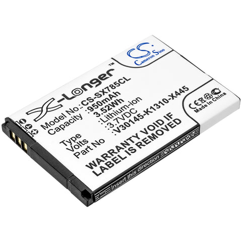 OpenStage SL6 Battery 3.7V 950mAh - Compatible Replacement