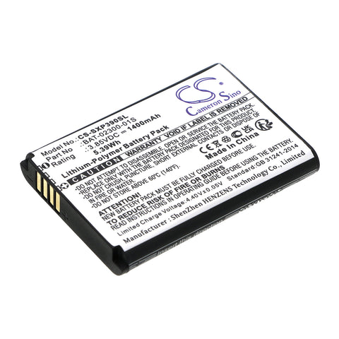 Sonim XP3 Plus Battery 3.85V 1400mAh - Compatible Replacement