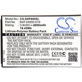 Sonim XP8800 Battery 3.8V 4850mAh - Compatible Replacement