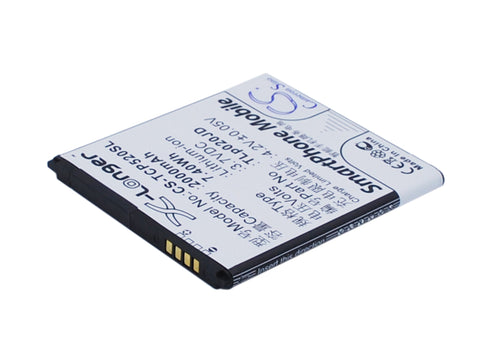 Cameron Sino CS-TCP520SL Battery 2000 mAh Li-ion — product view 2