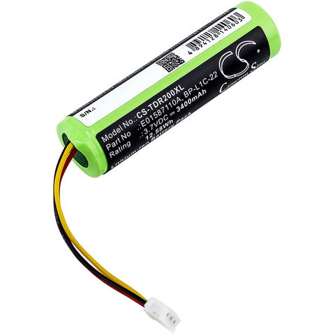Tascam BP-L1C-22 Battery 3.7V 3400mAh Li-Ion - Compatible Replacement