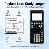 Texas Instruments TI Nspire CX CAS Graphing Battery 3.7V 1200mAh - Compatible Replacement