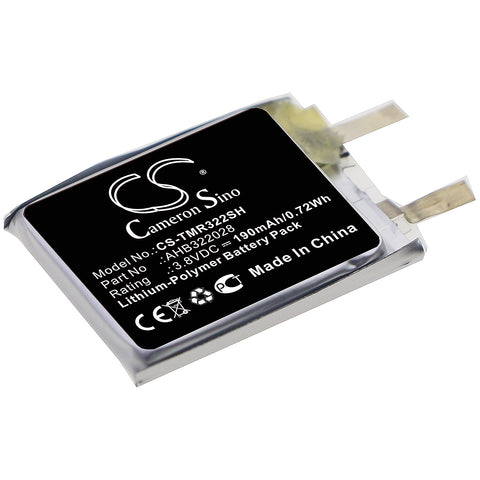 TomTom Runner Cardio Battery 3.8V 190mAh Li-Polymer - Compatible Replacement