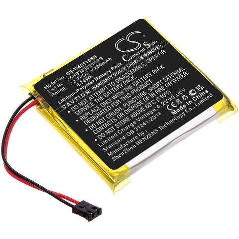 TomTom Spark Cardio 2 + Music GPS Battery 3.7V 200mAh Li-Polymer - Compatible Replacement