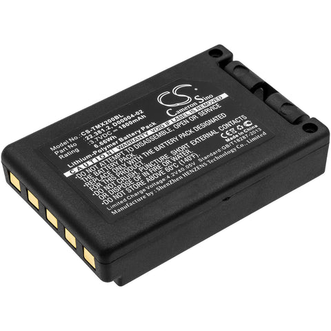 Teleradio Transmitter Tele Radio TG-TXMNL Battery 3.7V 1800mAh - Compatible Replacement