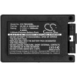 Teleradio Transmitter Tele Radio TG-TXMNL Battery 3.7V 1800mAh - Compatible Replacement