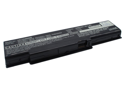 Toshiba Satellite A65 Series Battery 14.8V 4400mAh - Compatible Replacement