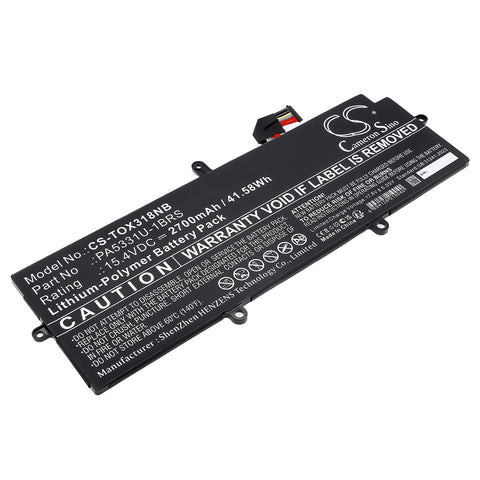 Toshiba Dynabook Portege X30L-G-138 Battery 15.4V 2700mAh - Compatible Replacement
