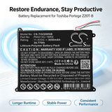 Toshiba Portege Z20T-C-156 Battery 11.4V 3050mAh - Compatible Replacement