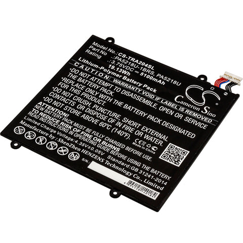 Toshiba Excite A204 AT10-B Battery 3.75V 5100mAh Li-Polymer - Compatible Replacement