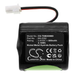 Thermo Scientific Scientific Matrix Electronic Battery 3.6V 600mAh - Compatible Replacement