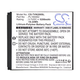 TwoNav Aventura 2 Battery 3.7V 5200mAh - Compatible Replacement