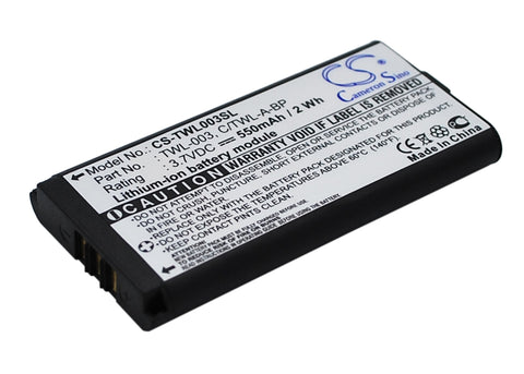 Cameron Sino CS-TWL003SL Battery 550 mAh Li-Polymer — battery pack