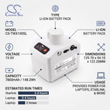 Starlink Mini Kit Battery 19.0V 7800mAh - Compatible Replacement
