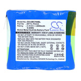 Uniden Bearcat BC70XLT Battery 4.8V 2000mAh - Compatible Replacement