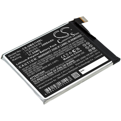 UMI 1ICP/5/64/85 Battery 3.85V 3000mAh Li-Polymer - Compatible Replacement