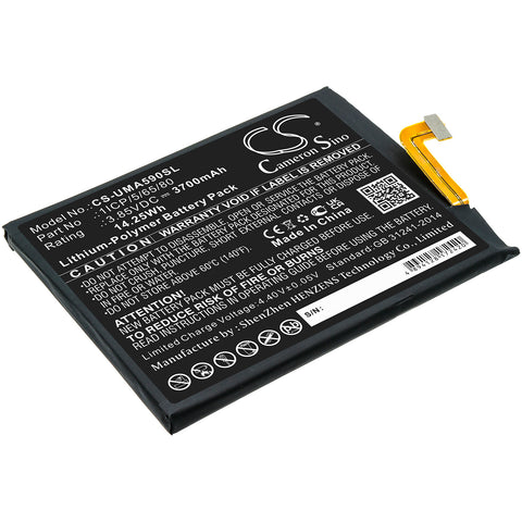 UMI 1ICP/5/65/80 Battery 3.85V 3700mAh Li-Polymer - Compatible Replacement