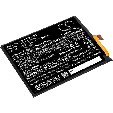 UMI 1ICP5/68/83 Battery 3.85V 3900mAh Li-Polymer - Compatible Replacement