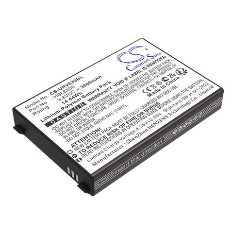 Urovo i6300A Battery 3.8V 3800mAh - Compatible Replacement