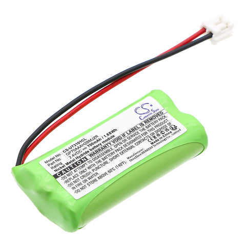 Sanik 2SN-AAA55H-S-J1 Battery 2.4V 700mAh Ni-MH - Compatible Replacement