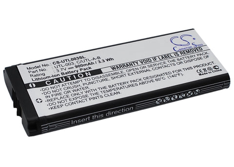 Nintendo UTL-001 Battery 3.7V 900mAh - Compatible Replacement