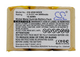 Vileda AS-193E9A Battery 4.8V 3000mAh - Compatible Replacement
