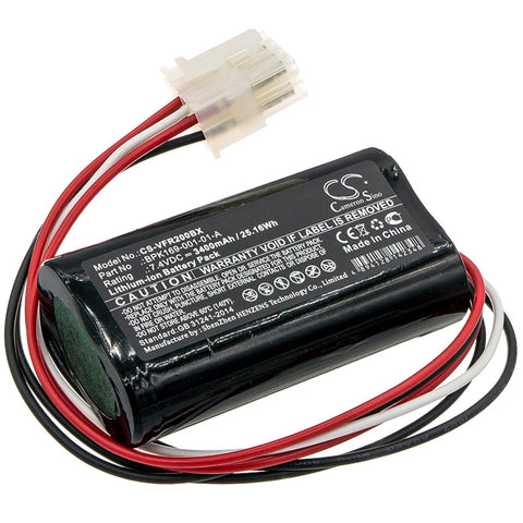 VeriFone PCA169-404-01-A Battery 7.4V 3400mAh - Compatible Replacement
