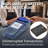VeriFone 802B-WW-M05 Battery 7.4V 1800mAh - Compatible Replacement