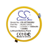 VeriFone 802B-WW-M05 Battery 3V 550mAh - Compatible Replacement