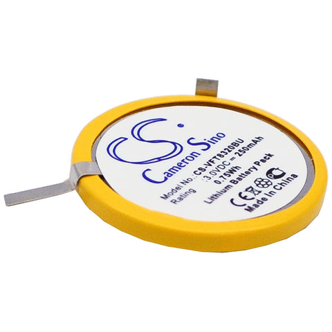 VeriFone NURIT 8320 Battery 3V 250mAh Lithium - Compatible Replacement
