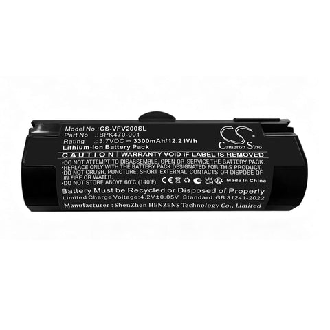 Verifone V200T Battery 3.7V 3300mAh Li-Ion - Compatible Replacement