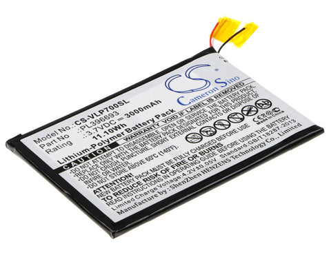 Visual Land ME-7G-8GB Battery 3.7V 3000mAh Li-Polymer - Compatible Replacement
