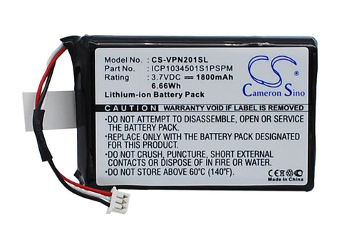 VDO Dayton MS2010AUS Battery 3.7V 1800mAh - Compatible Replacement