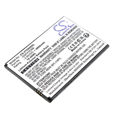 Vortex HD65 ULTRA Battery 3.85V 4800mAh - Compatible Replacement