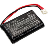 Vernier Wireless Dynamics Sensor System Battery 3.7V 1800mAh - Compatible Replacement