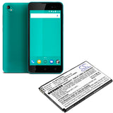 Wiko Sunny 2 Plus Battery 3.7V 1800mAh - Compatible Replacement