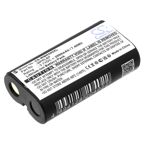 Wisycom MPR52-ENG Battery 3.7V 2000mAh - Compatible Replacement
