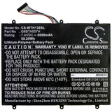 Wacom Cintiq Companion 2 Battery 7.4V 8000mAh - Compatible Replacement